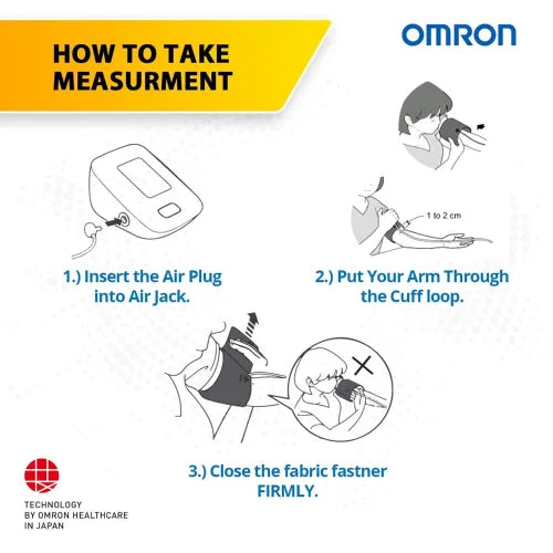 Omron HEM-7121J Digital Blood Pressure Monitor with IntelliSense