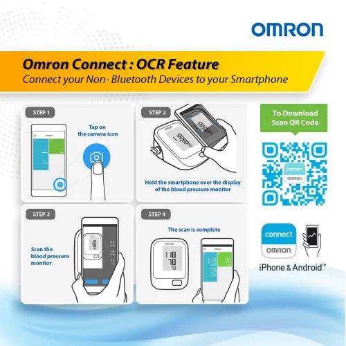 Omron HEM-7121J Digital Blood Pressure Monitor with IntelliSense